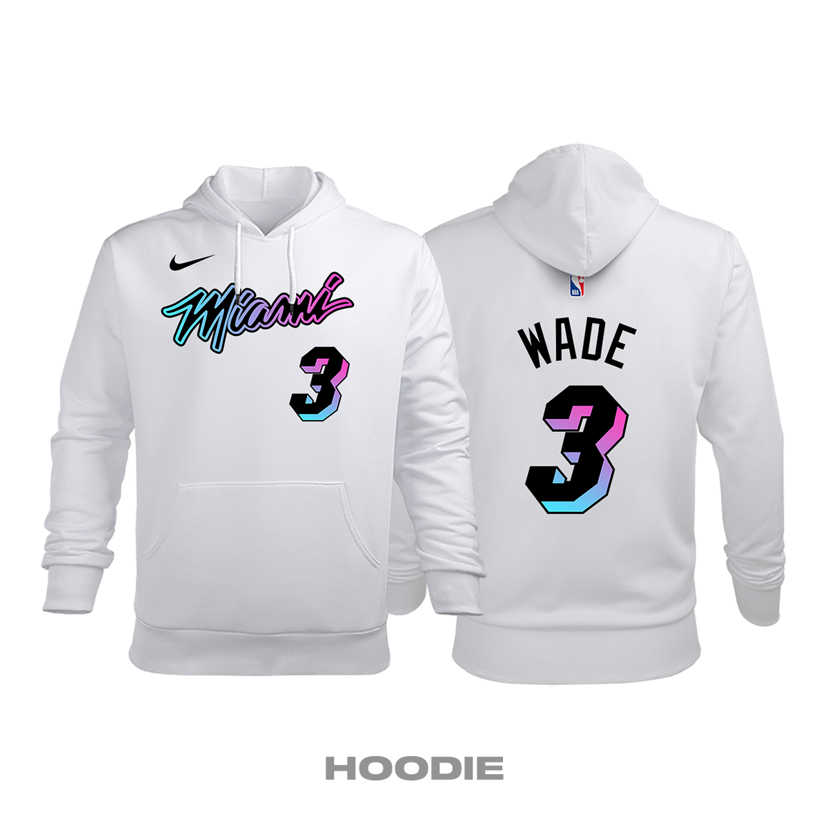 Miami Heat: City Edition 2020/2021 Kapüşonlu Hoodie