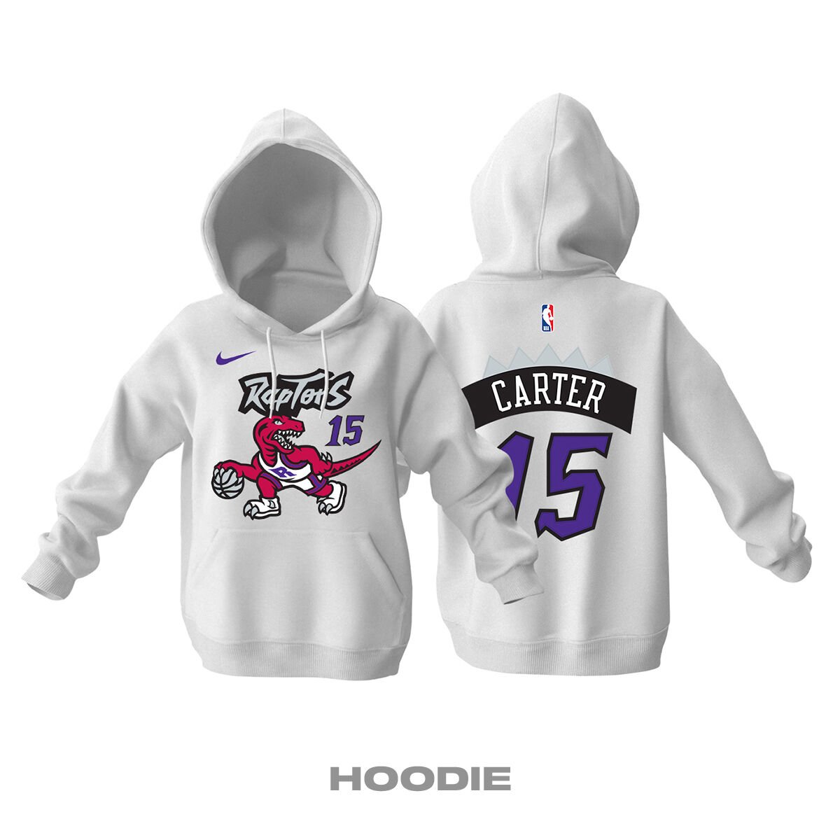 Toronto Raptors: Classic Edition 2019/2020 Kapüşonlu Hoodie