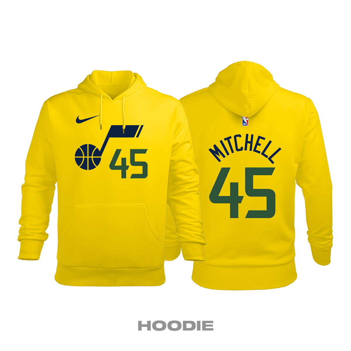Utah Jazz: Statement Edition 2017/2018 Kapüşonlu Hoodie 2XL