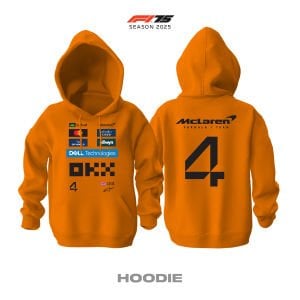 McLaren F1 Team: MCL39 Orange Edition 2025 Kapüşonlu Hoodie