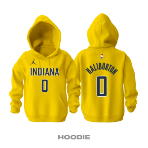 Indiana Pacers: Statement Edition 2K25 Kapüşonlu Hoodie