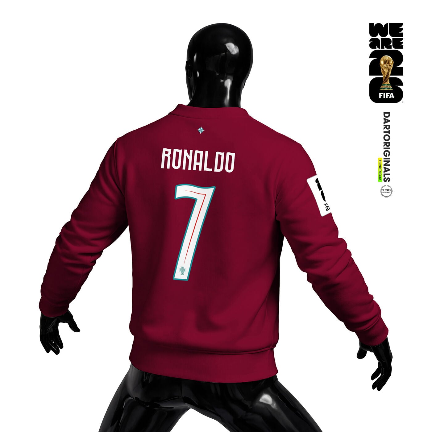 Portugal: White Edition - FIFA World Cup™ 2026 Sweatshirt