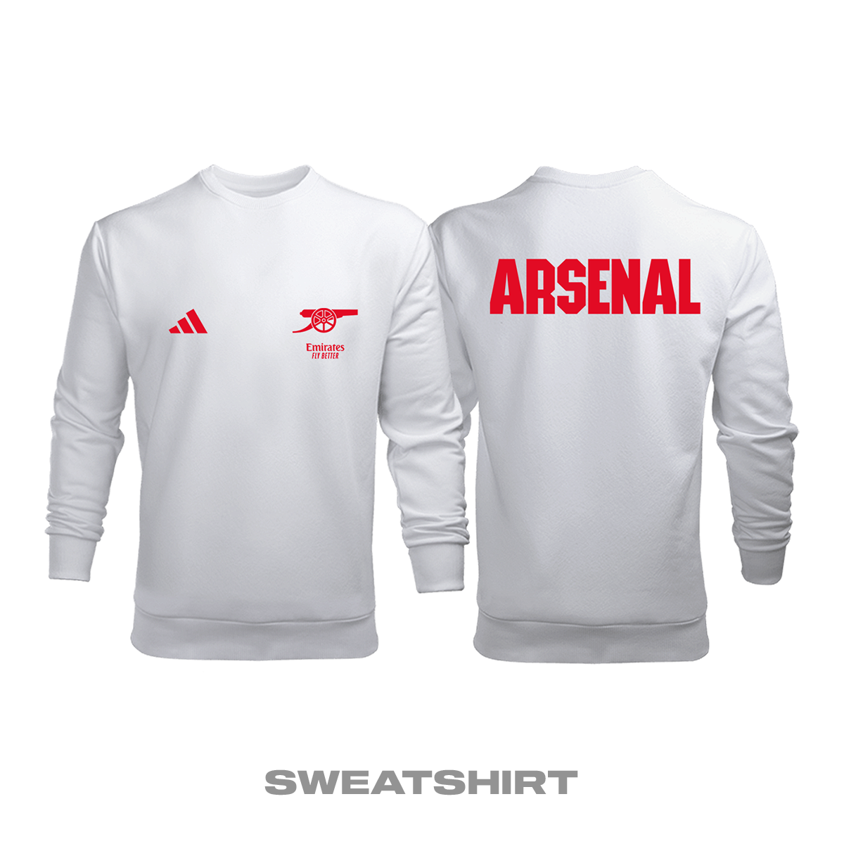 Arsenal: Club Culture Series - White Edition Sweatshirt