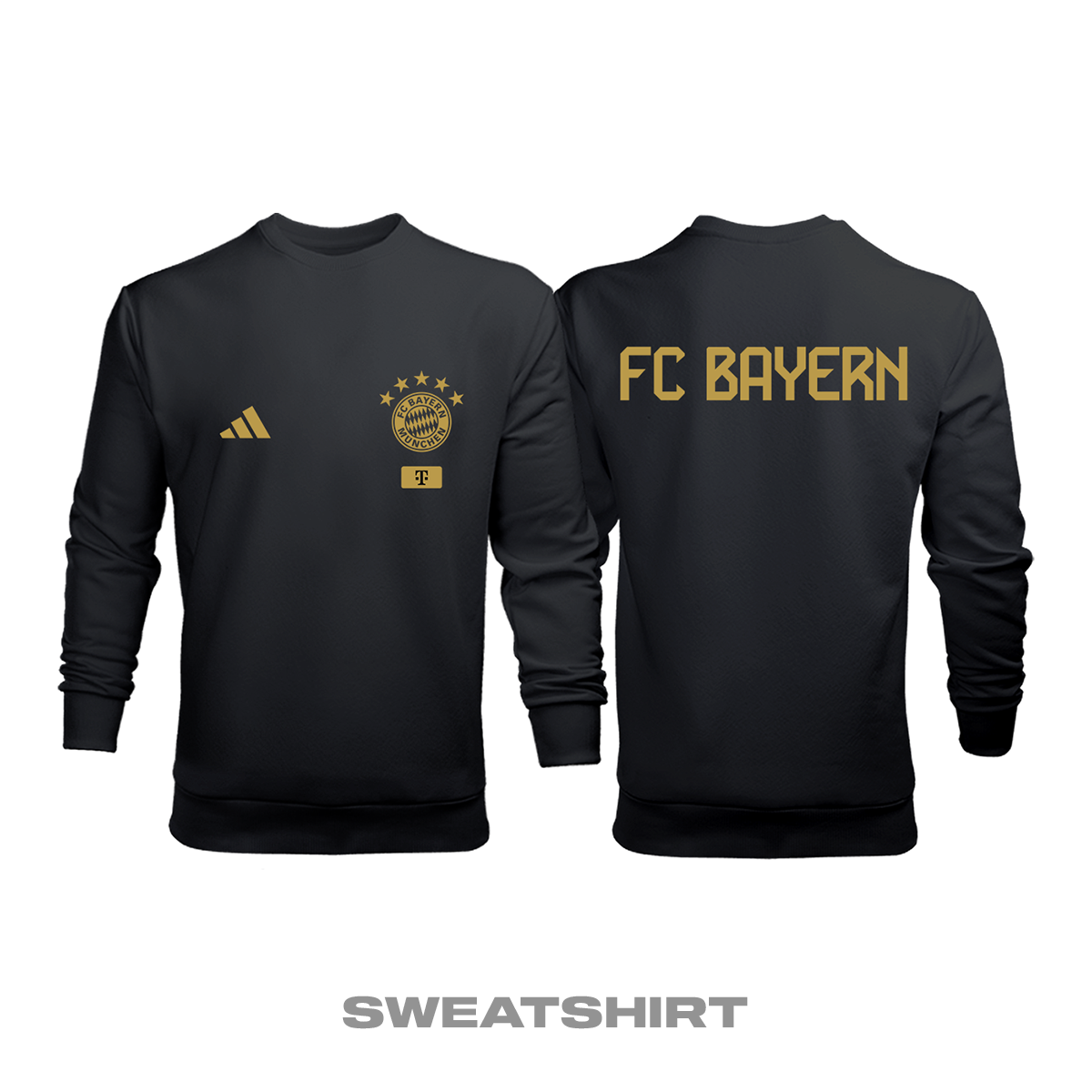 FC Bayern: Club Culture Series - Black Edition Sweatshirt