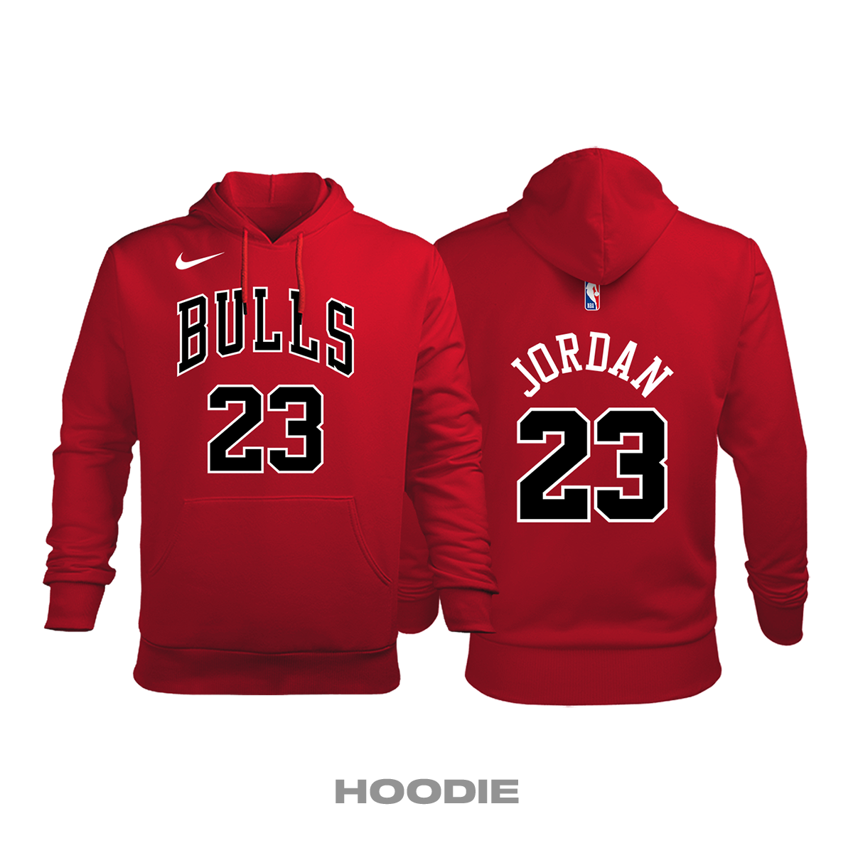 Chicago Bulls: Icon Edition 2017/2018 Kapüşonlu Hoodie M