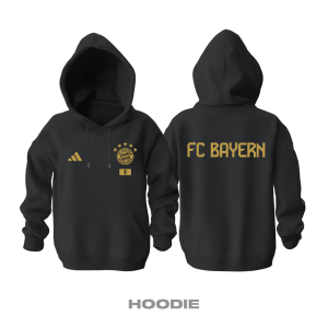 FC Bayern: Club Culture Series - Black Edition Kapüşonlu Hoodie