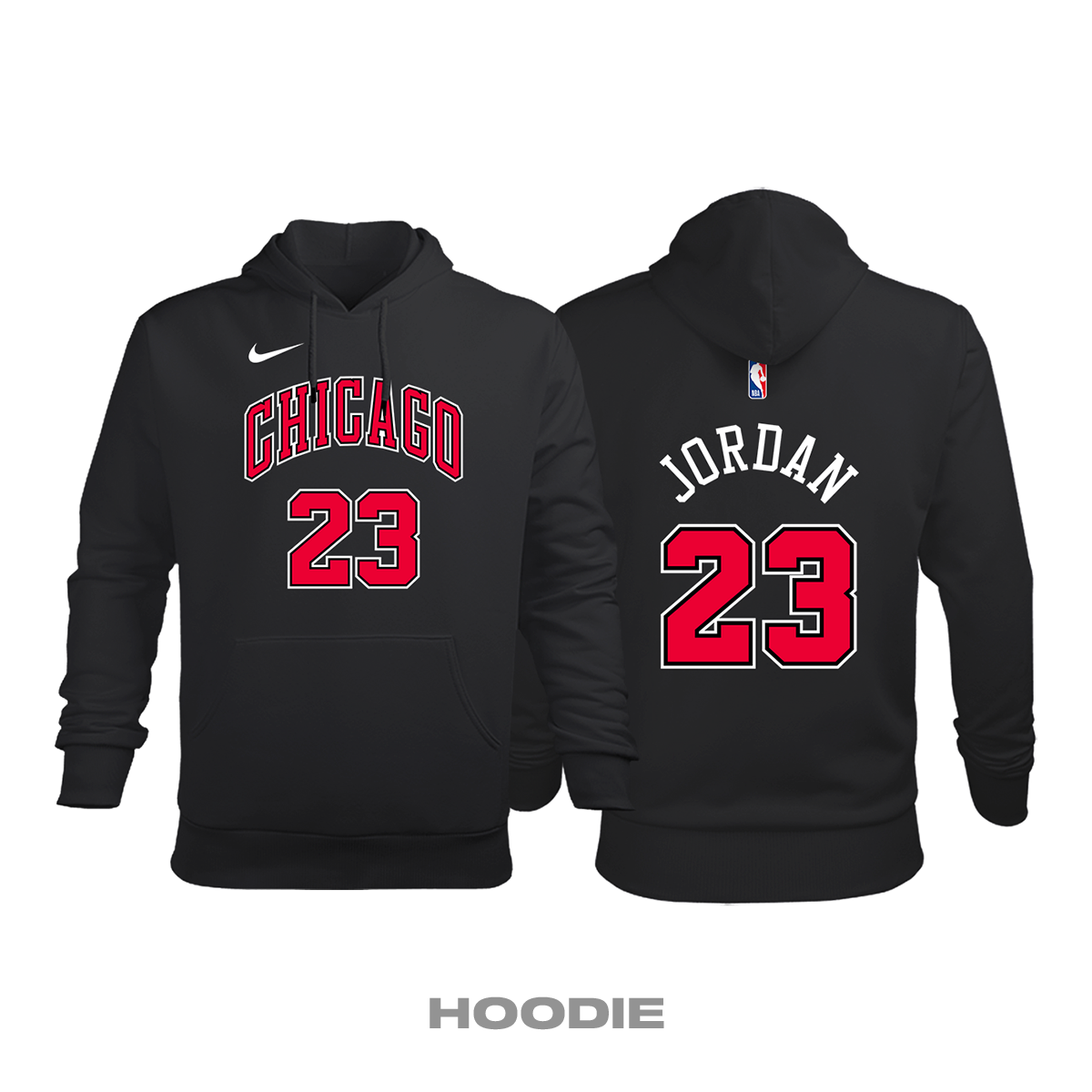 Chicago Bulls: Statement Edition 2019/2020 Kapüşonlu Hoodie 5XL