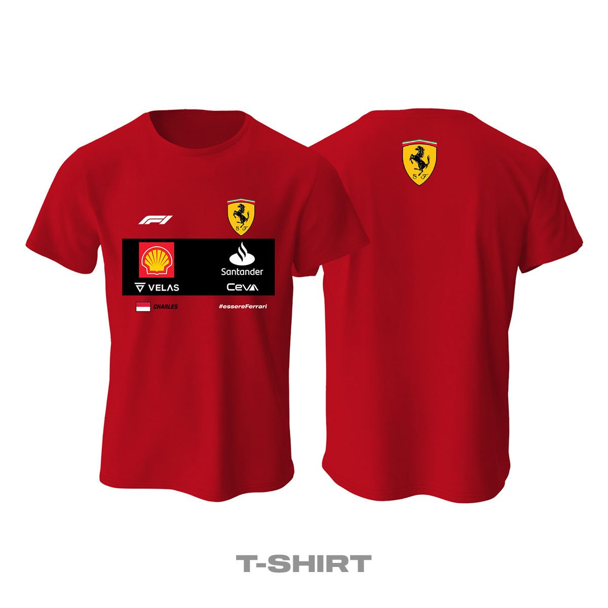 Scuderia Ferrari: Red v2 Edition 2022 Tişört