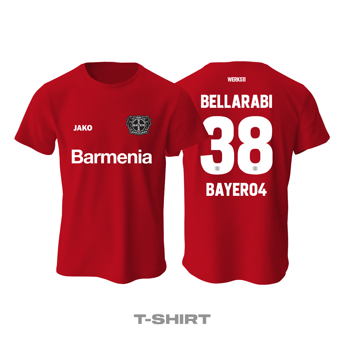 Bayer 04 Leverkusen: Home Edition 2021/2022 Tişört 5XL