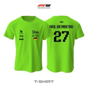 Stake F1 Team: Kick Sauber C45 Neon Crew Edition 2025 Tişört
