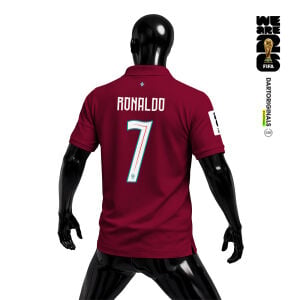 Portugal: White Edition - FIFA World Cup™ 2026 Polo Yaka