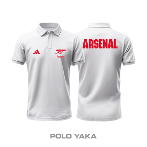 Arsenal: Club Culture Series - White Edition Polo Yaka