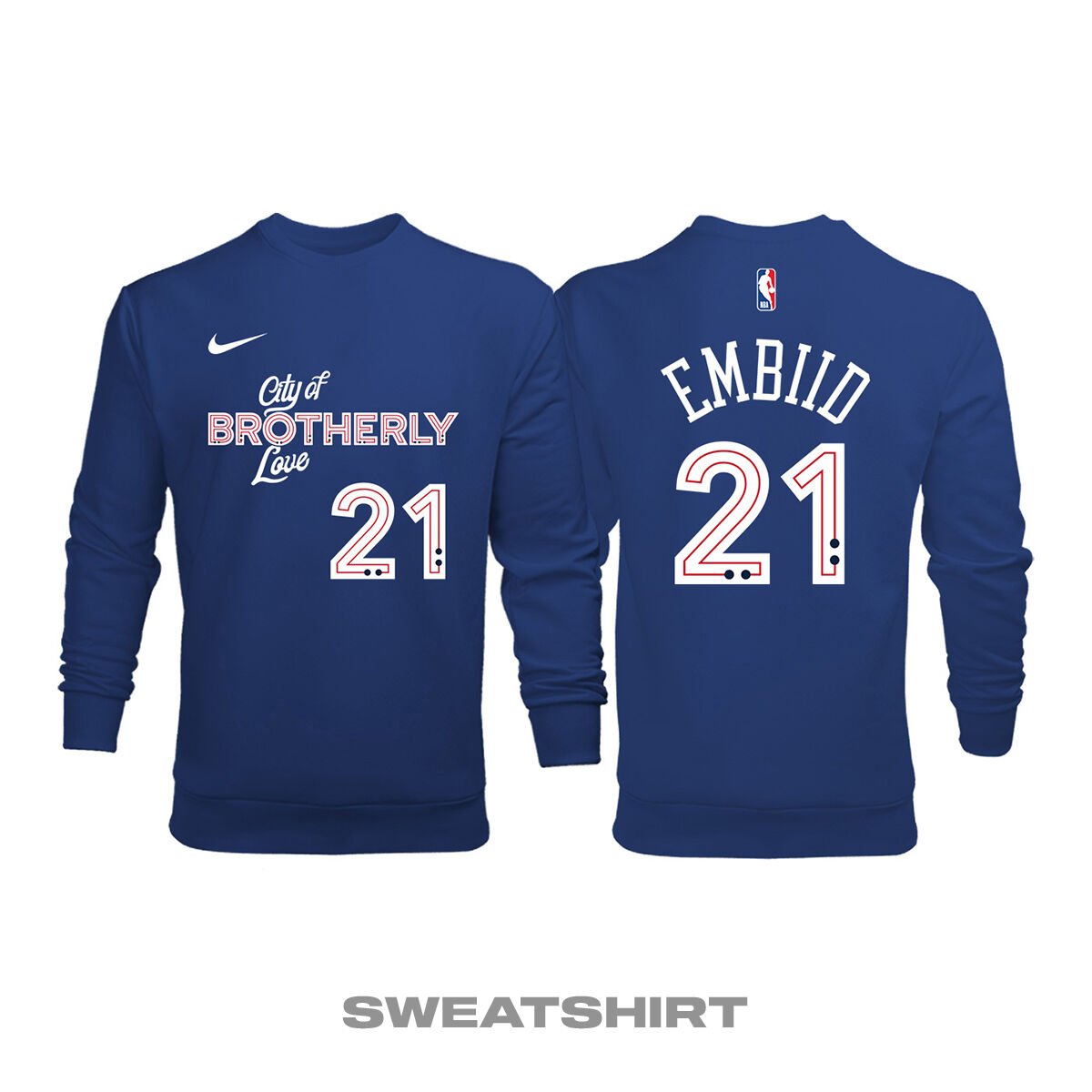 Philadelphia 76ers: City Edition 2023/2024 Sweatshirt