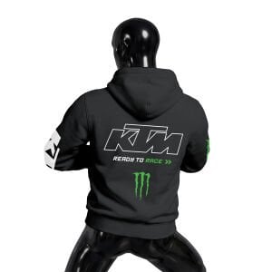 KTM Racing: Monster - Black 2026 Kapüşonlu Hoodie