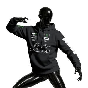 KTM Racing: Monster - Black 2026 Kapüşonlu Hoodie