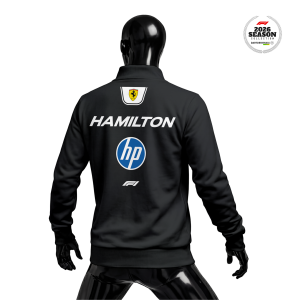 Scuderia Ferrari: SF-26 Black Edition 2026 Fermuarlı Ceket