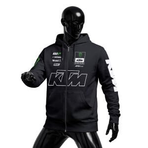 KTM Racing: Monster - Black 2026 Fermuarlı Hoodie