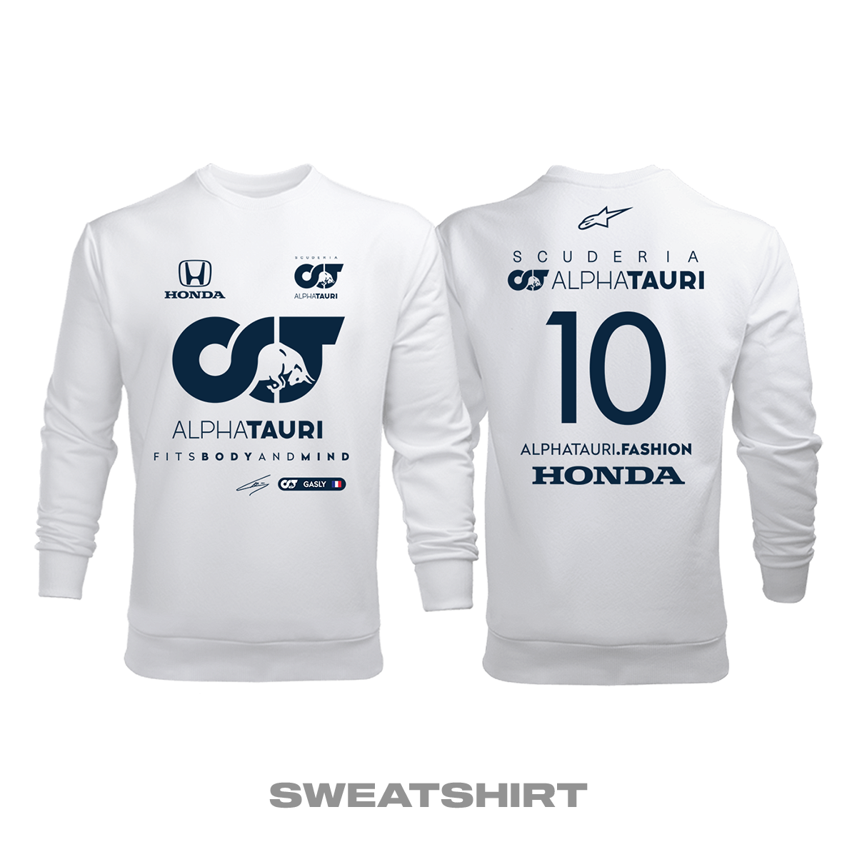 Scuderia AlphaTauri: White Edition 2021 Sweatshirt XL
