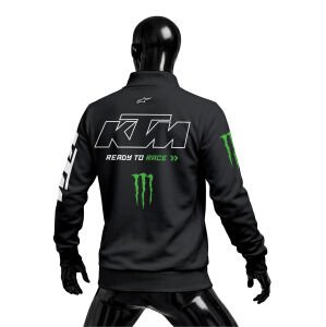 KTM Racing: Monster - Black 2026 Fermuarlı Ceket