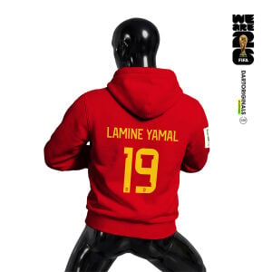 Spain: Red Edition - FIFA World Cup™ 2026 Kapüşonlu Hoodie