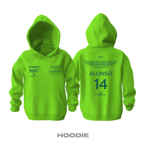 Aston Martin F1 Team: Green Crew Edition 2023 Kapüşonlu Hoodie