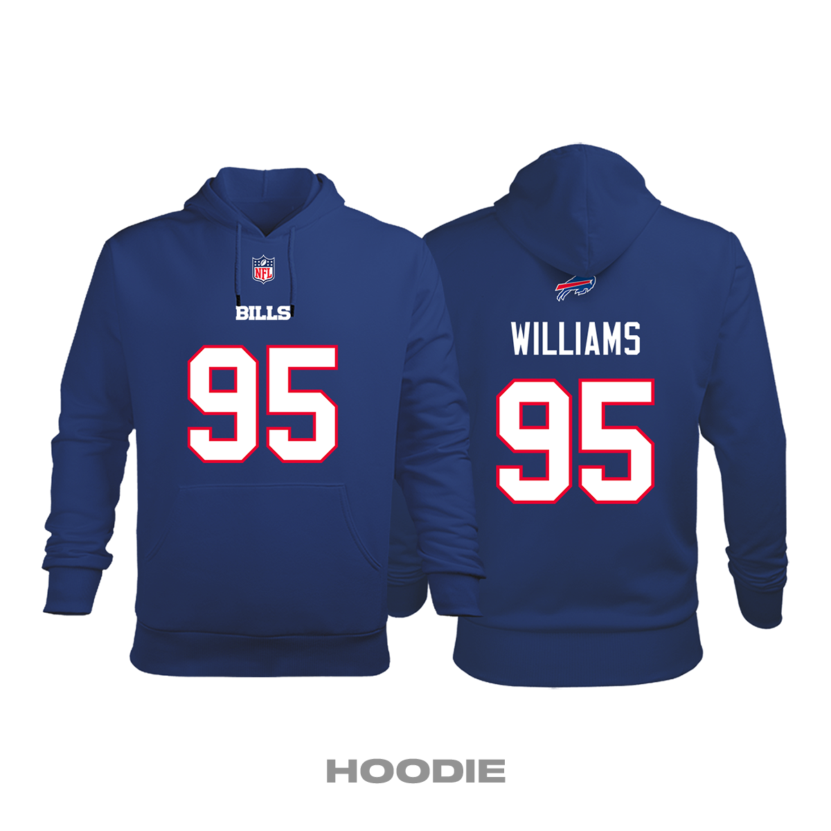 Buffalo Bills: Home Edition 2020/2021 Kapüşonlu Hoodie 5XL