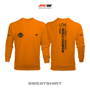 Lando Norris: World Champion 2025 - Orange Edition Sweatshirt