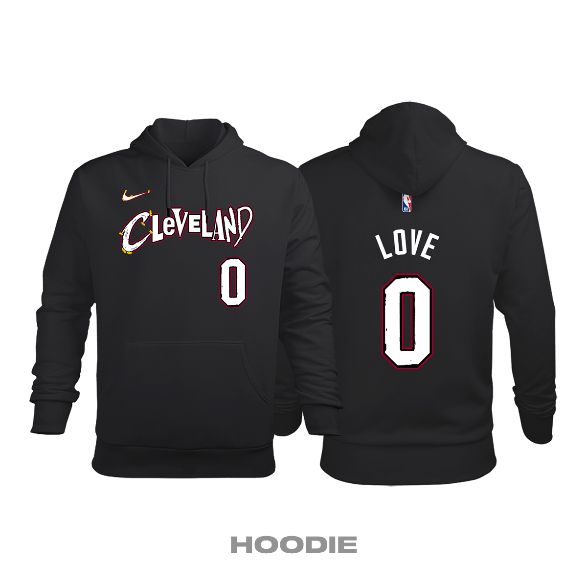Cleveland Cavaliers: City Edition 2020/2021 Kapüşonlu Hoodie 5XL