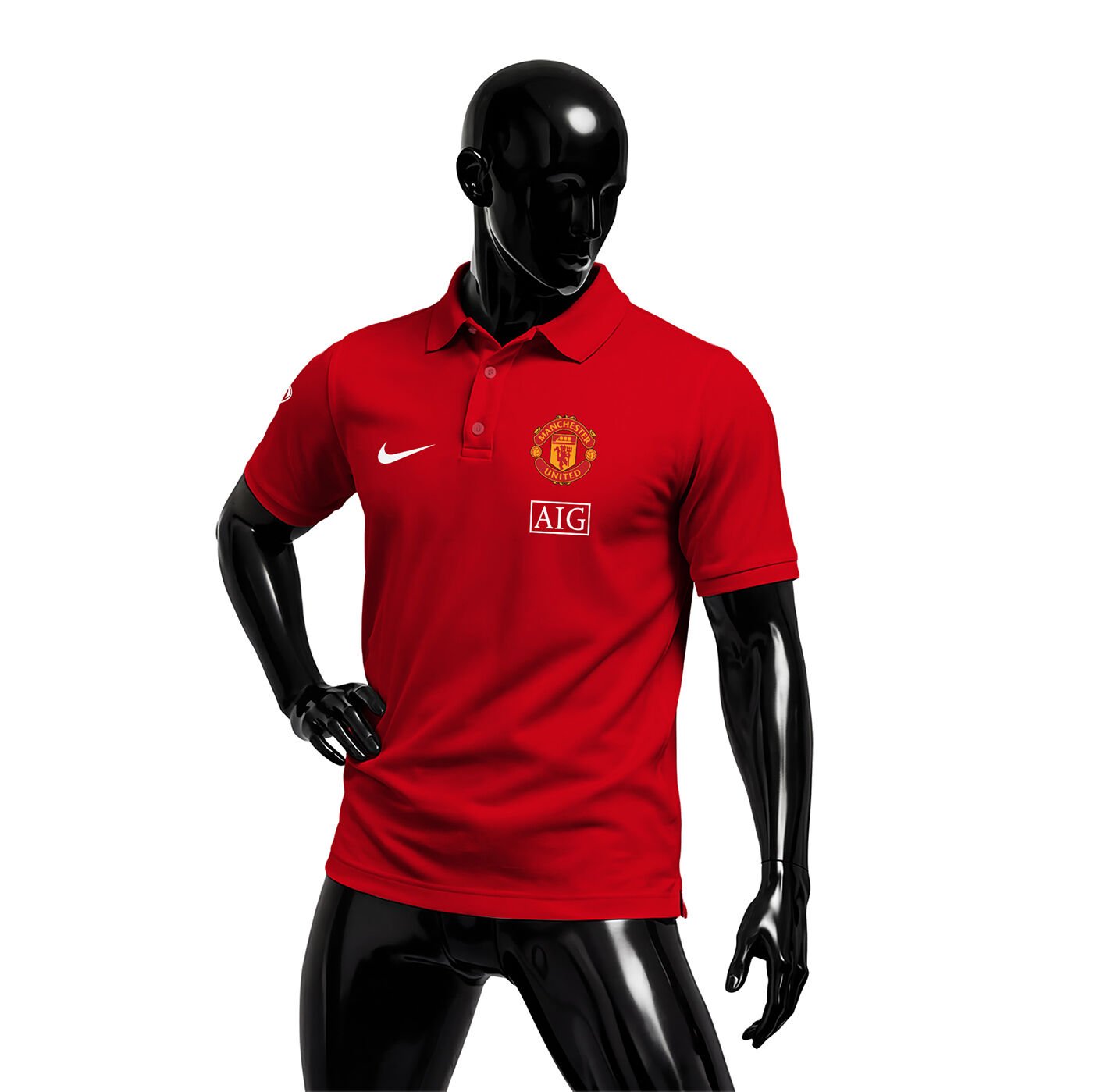 Manchester United: 2009 Vintage Series - Red Polo Yaka