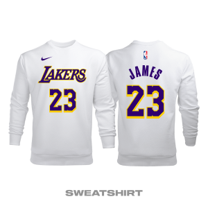Los Angeles Lakers: Association Edition 2018/2019 Sweatshirt L