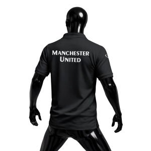 Manchester United: 2009 Vintage Series - Black Polo Yaka