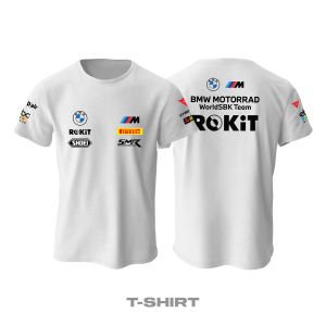 BMW ROKIT: Motorrad Team - White Edition 2024/2025 Tişört