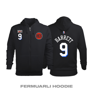 New York Knicks: City Edition 2020/2021 Fermuarlı Kapüşonlu Hoodie