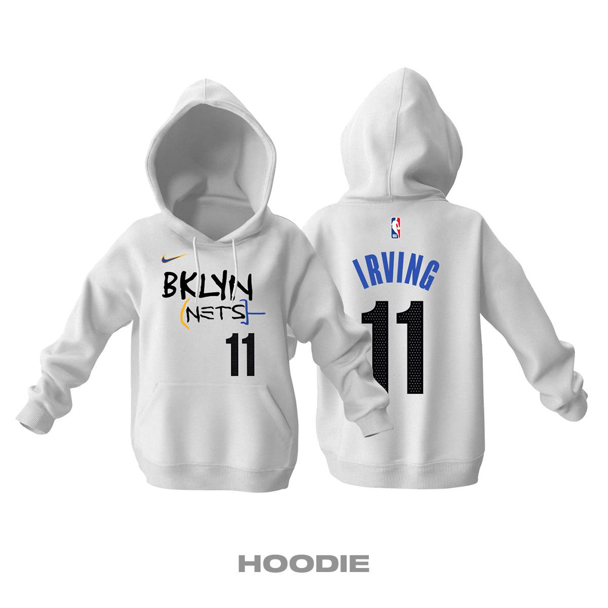 Brooklyn Nets: City Edition 2022/2023 Kapüşonlu Hoodie
