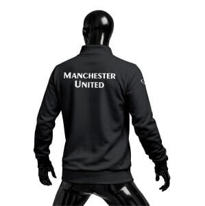 Manchester United: 2009 Vintage Series - Black Fermuarlı Ceket