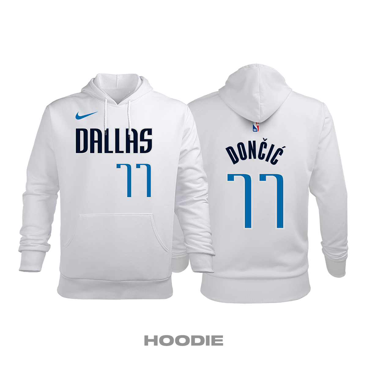 Dallas Mavericks: Association Edition 2017/2018 Kapüşonlu Hoodie 5XL