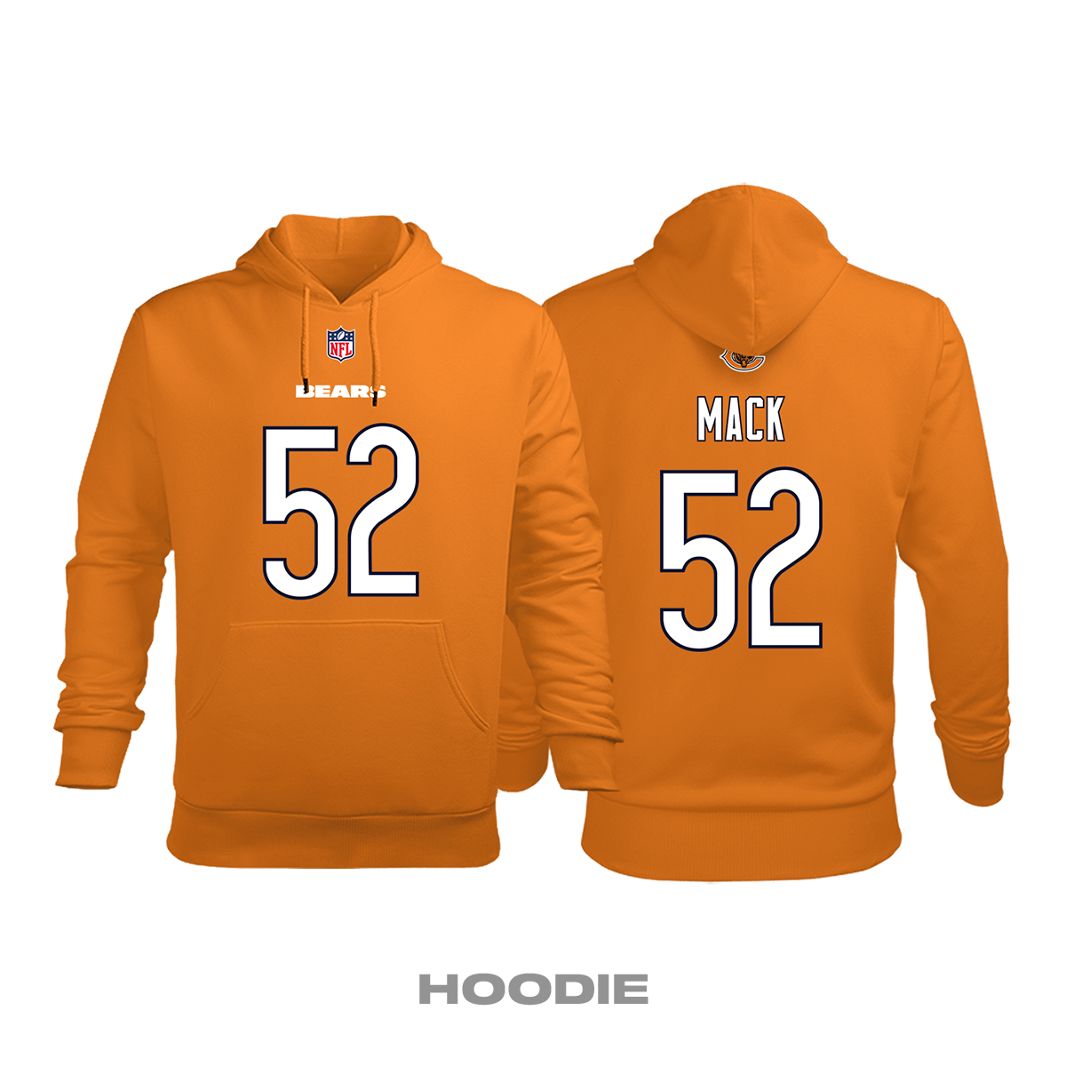 Chicago Bears: Alternate Edition 2020/2021 Kapüşonlu Hoodie XS