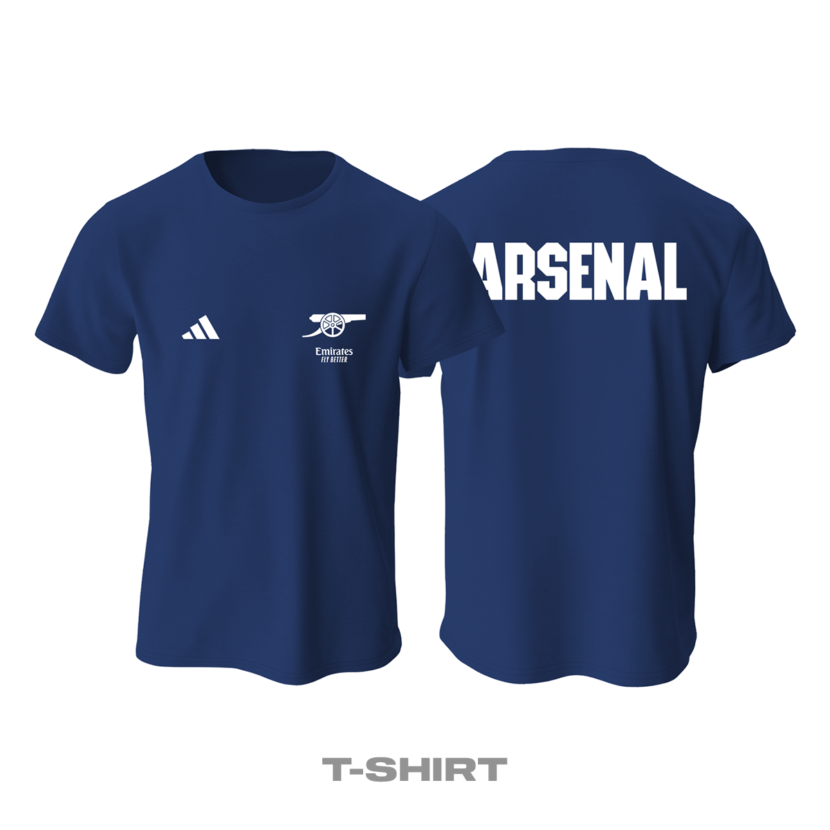 Arsenal: Club Culture Series - Navy Edition Tişört