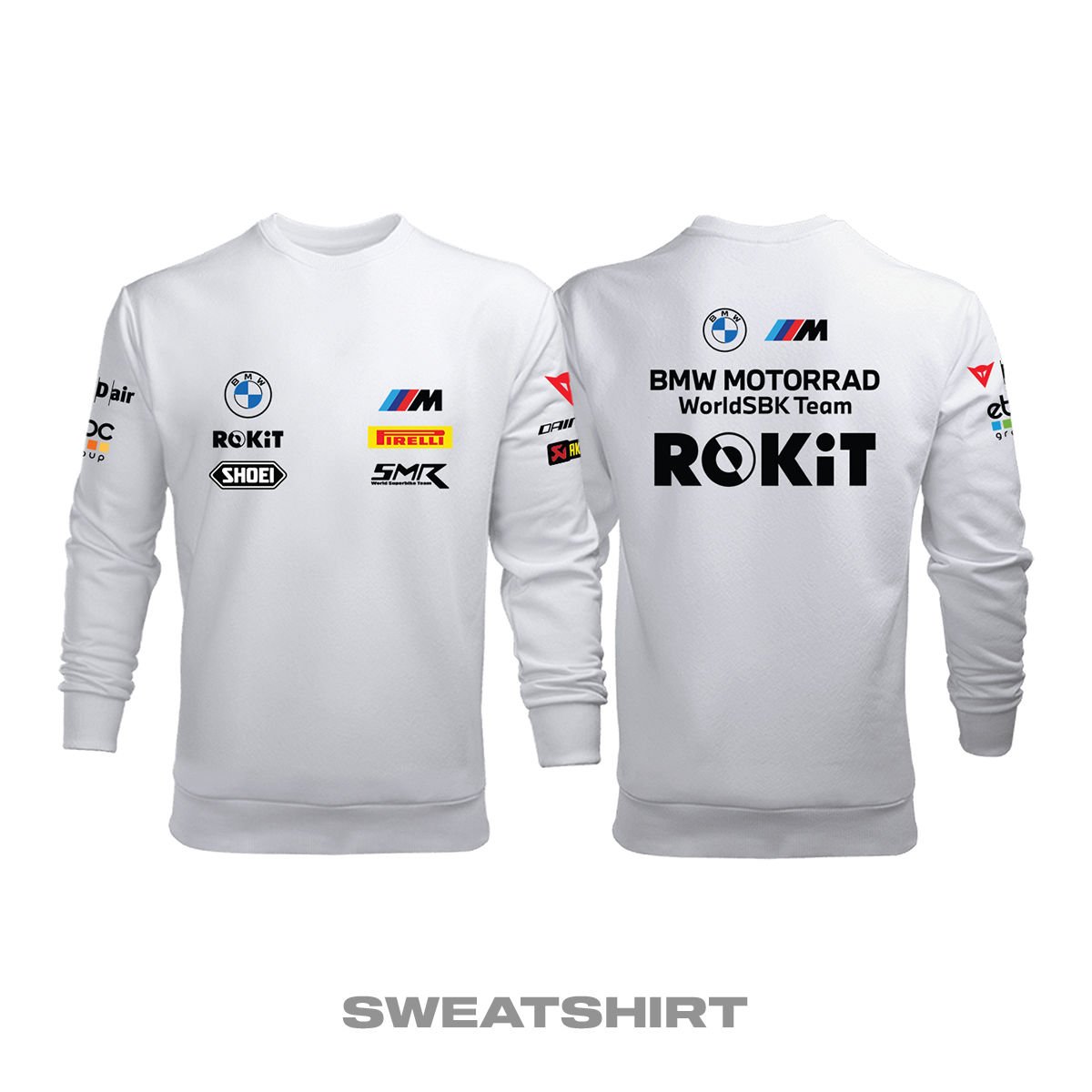 BMW ROKIT: Motorrad Team - White Edition 2024/2025 Sweatshirt