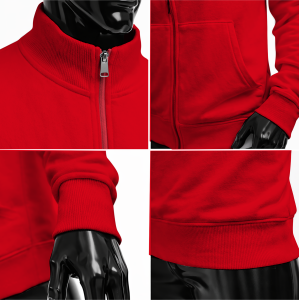 Scuderia Ferrari: SF-26 Red Crew Edition 2026 Fermuarlı Ceket