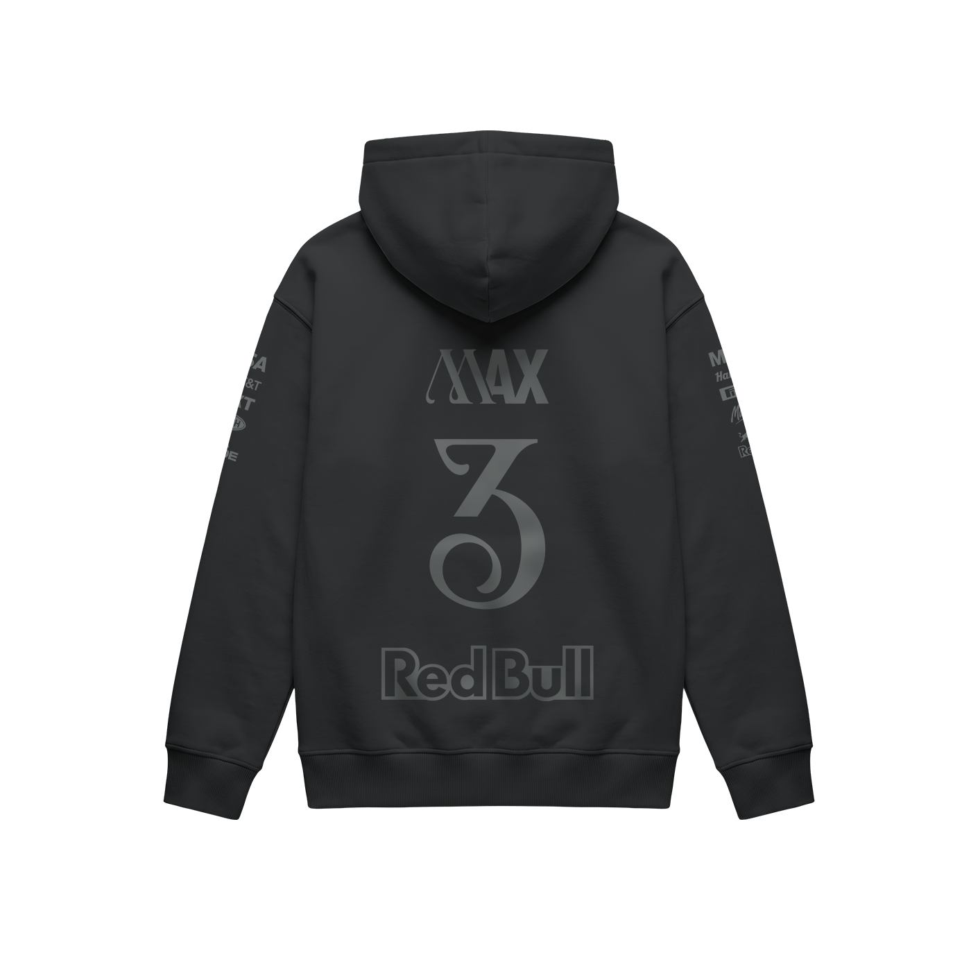 Red Bull Racing: #DutchGP Livery - Blackout Edition 2K27 Fermuarlı Hoodie