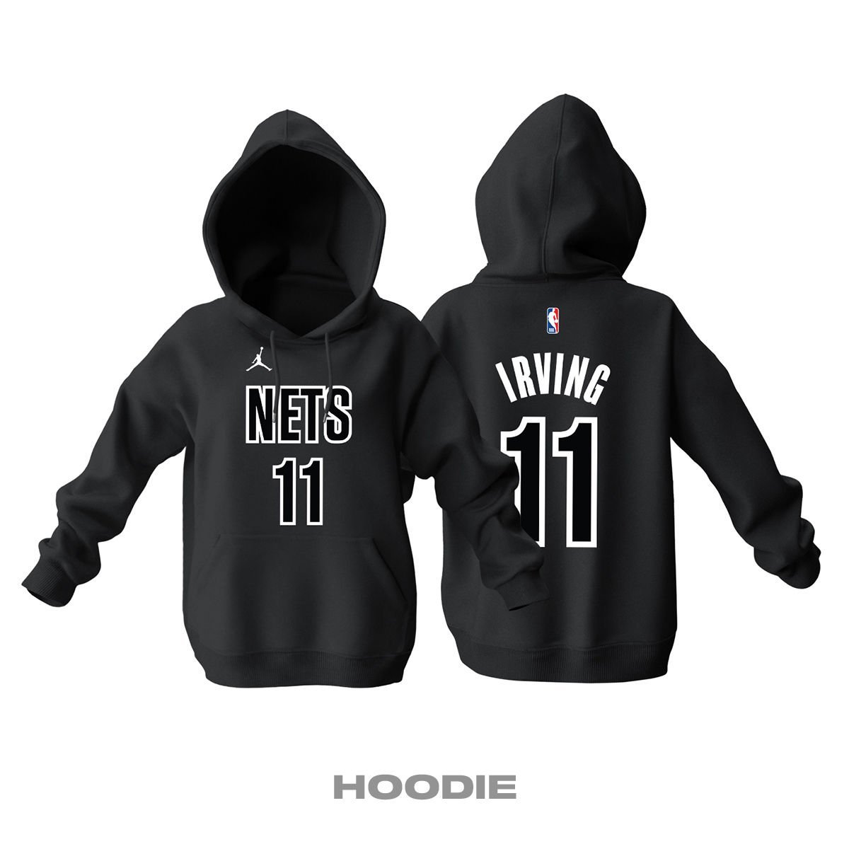 Brooklyn Nets: Statement Edition 2022/2023 Kapüşonlu Hoodie