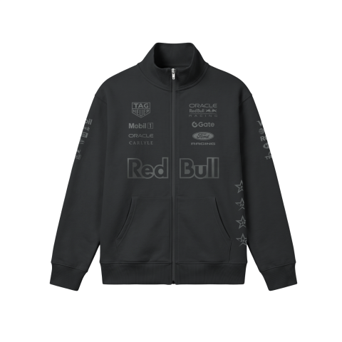 Red Bull Racing: #DutchGP Livery - Blackout Edition 2K27 Fermuarlı Ceket