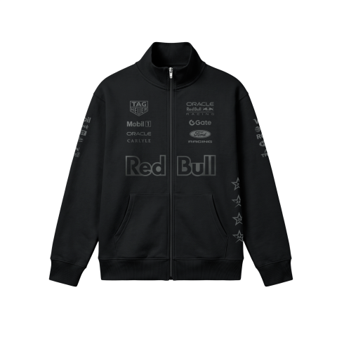 Red Bull Racing: #DutchGP Livery - Blackout Edition 2K27 Fermuarlı Ceket