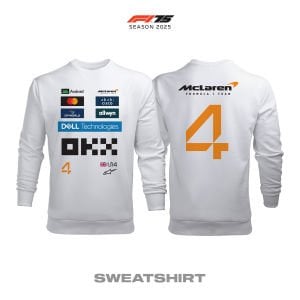 McLaren F1 Team: MCL39 White Edition 2025 Sweatshirt