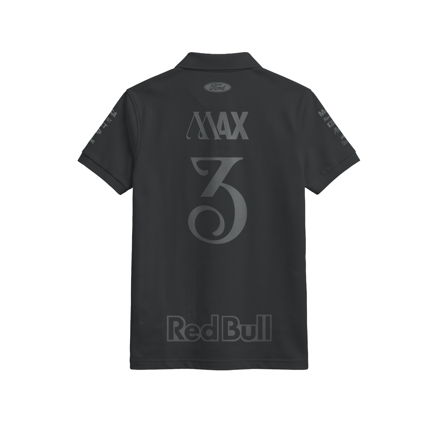Red Bull Racing: #DutchGP Livery - Blackout Edition 2K27 Polo Yaka