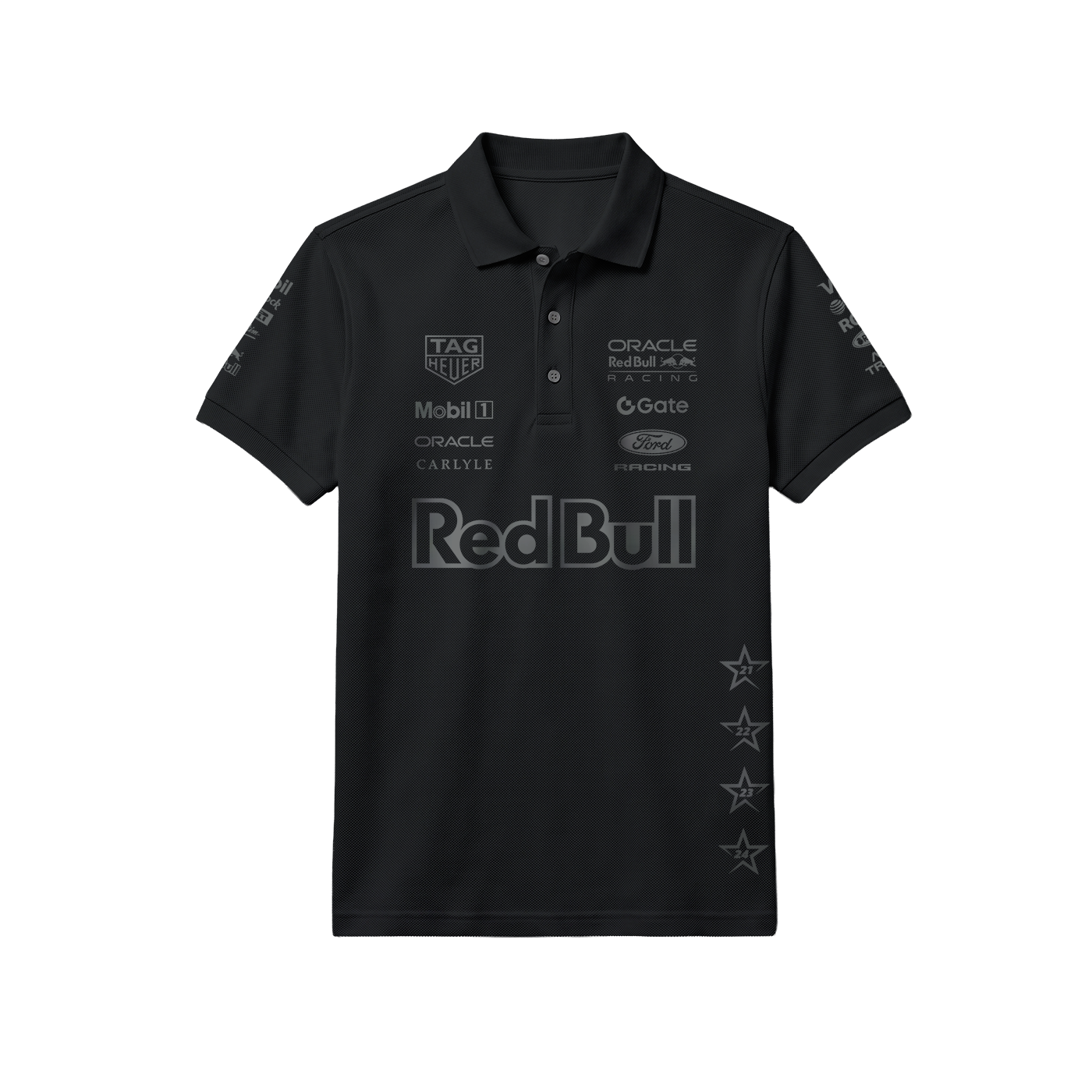 Red Bull Racing: #DutchGP Livery - Blackout Edition 2K27 Polo Yaka