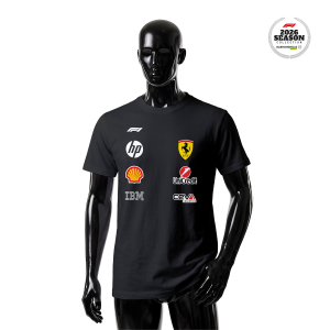 Scuderia Ferrari: SF-26 Black Crew Edition 2026 Tişört