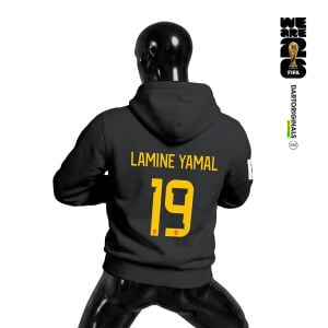 Spain: Black Edition - FIFA World Cup™ 2026 Kapüşonlu Hoodie