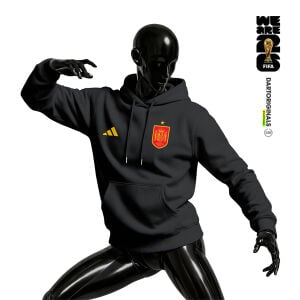 Spain: Black Edition - FIFA World Cup™ 2026 Kapüşonlu Hoodie